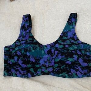 Knix Multicolor Abstract Print bra. XS​
